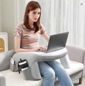 Reading Pillow Couch Lap Desk for Gaming, Memory Foam Arm Rest Pillow with Washable Cover