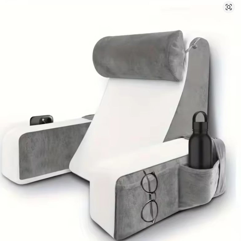 Reading Pillow for Bed Extra Large Arm Rest Pillow Memory Foam Bed Rest Pillow for Reading